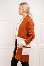 Load image into Gallery viewer, Uptown Cardigan in Rust