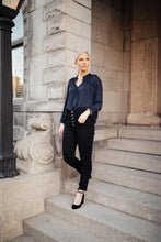 Load image into Gallery viewer, Nova Neck Tie Blouse - FINAL SALE