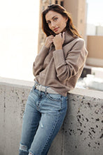 Load image into Gallery viewer, Rubie Turtleneck Sweater in Mocha - FINAL SALE