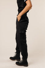 Load image into Gallery viewer, Downtown Cargo Joggers in Black