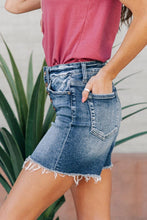 Load image into Gallery viewer, Bohme Button Fly Shorts in Dark Wash