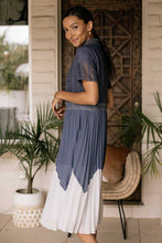 Load image into Gallery viewer, Sophia Color Block Dress in Blue