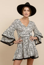 Load image into Gallery viewer, Tiger Lily Bell Sleeve Dress - FINAL SALE