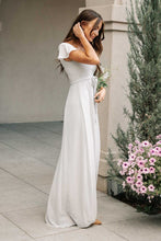 Load image into Gallery viewer, Florence Sweetheart Maxi Dress in Grey