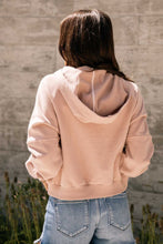 Load image into Gallery viewer, Button Front Cropped Hoodie