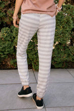 Load image into Gallery viewer, Striped Knit Joggers