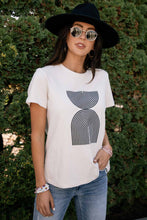 Load image into Gallery viewer, Mid Century Geometric Graphic Tee