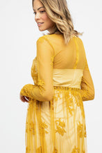 Load image into Gallery viewer, Willow Maxi Dress in Mustard