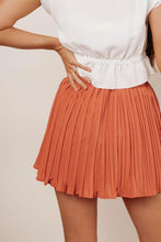 Load image into Gallery viewer, Katy Accordion Mini Skirt