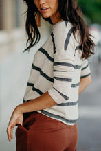 Load image into Gallery viewer, Tessa Striped Top-FINAL SALE