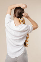 Load image into Gallery viewer, Need This Button Up Collar Blouse in White
