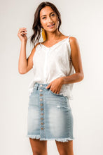 Load image into Gallery viewer, Tillie Eyelet Tank in White
