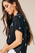 Load image into Gallery viewer, RVCA Lunis Button Down Top

