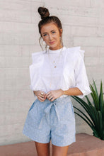 Load image into Gallery viewer, Vero Moda Eyelet Blouse
