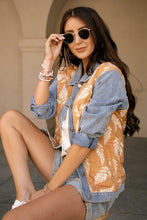 Load image into Gallery viewer, Quilt Detail Denim Jacket
