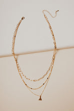 Load image into Gallery viewer, Triangle Pendant Layered Necklace
